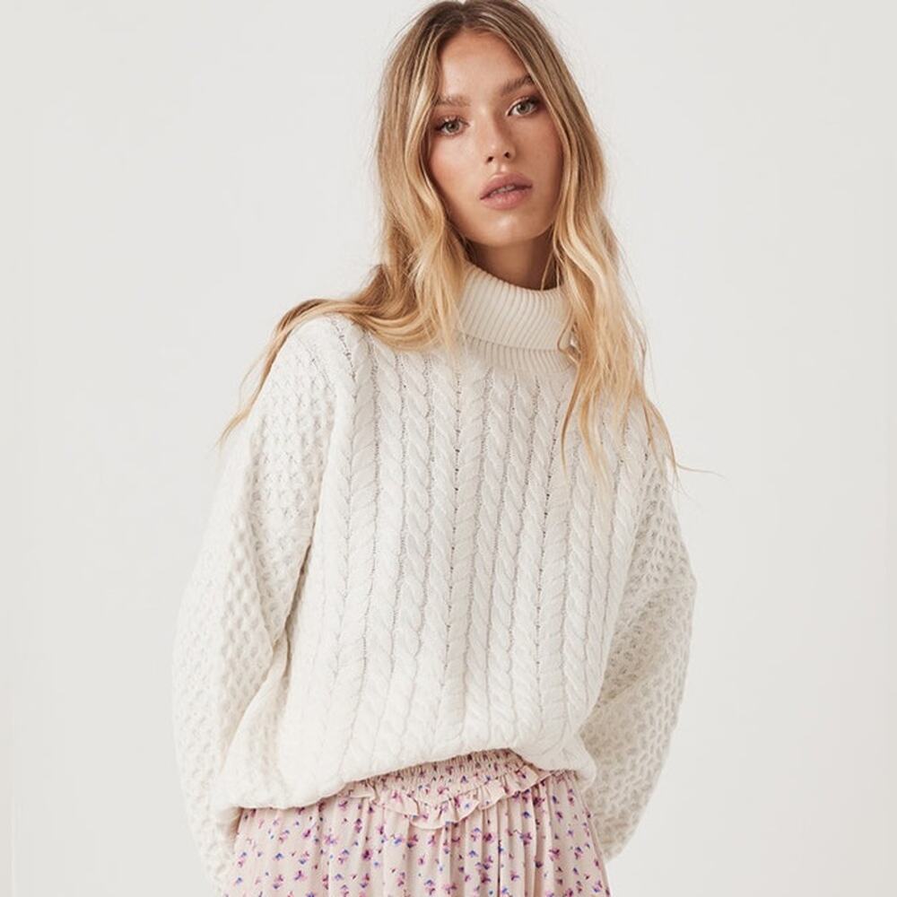 SPELL Highland Turtleneck Jumper NWOT
